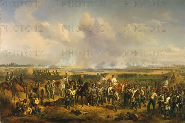 The Battle of Sz?reg on 5 August 1849, 1853. Found in the collection of Österreichische Galerie Belvedere, Vienna.