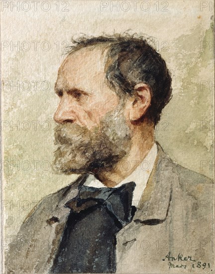 Self-Portrait, 1891. Private Collection.