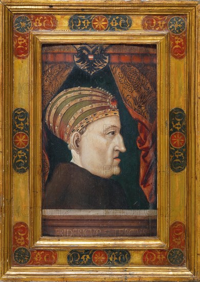 Portrait of Frederick III (1415-1493), Holy Roman Emperor, 1552. Private Collection.
