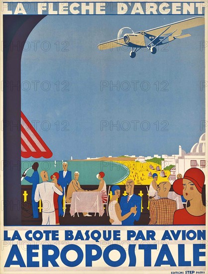 Aéropostale. La Côte Basque, ca 1928-1930. Private Collection.