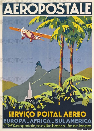 Aéropostale. Rio de Janeiro, ca 1928-1930. Private Collection.