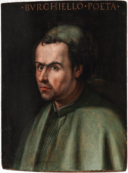 Portrait of the Poet Domenico di Giovanni Burchiello (1404-1449), 16th century. Private Collection.