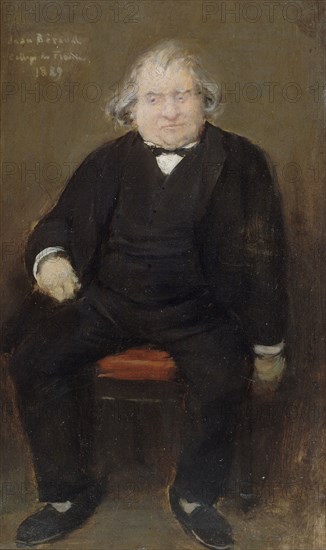 Portrait of Ernest Renan (1823-1892), 1889. Found in the collection of Musée Carnavalet, Paris.