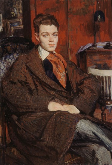 Portrait of René Crevel (1900-1935), 1928. Found in the collection of Musée Carnavalet, Paris.