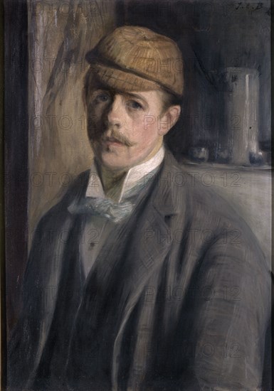 Self-Portrait, c. 1890. Found in the collection of Petit Palais, Musée des Beaux-Arts de la Ville de Paris.