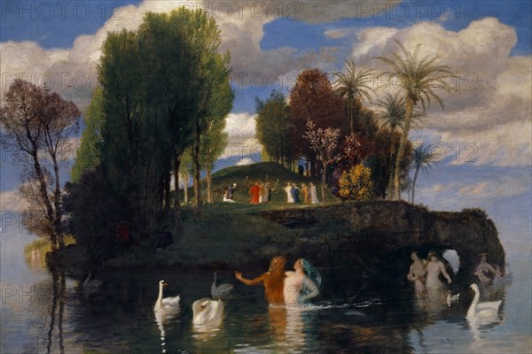 The island of life , 1888. Found in the collection of Art Museum Basel.
