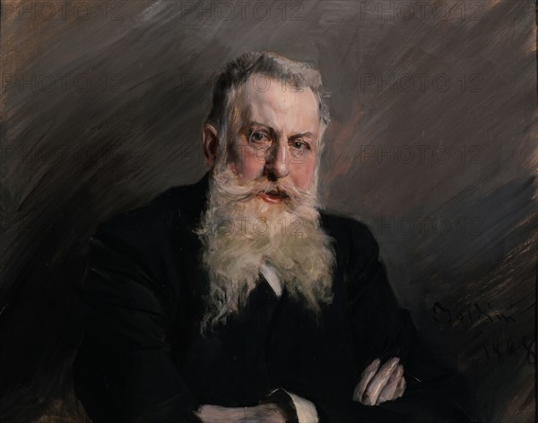 Portrait of Antonio Starabba, Marchese di Rudinì (1839-1908) , 1898. Found in the collection of Società Siciliana per la Storia Patria.