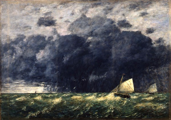 Un grain, 1886. Found in the collection of Musée de Morlaix.