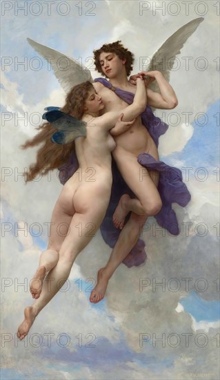 L'Amour et Psyché (Amor and Psyche), 1889. Private Collection.