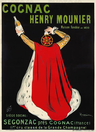 Henri Mounier Cognac, c. 1910. Private Collection.