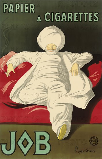 Advertising Poster for the tissue paper "Job", c. 1930. Private Collection.