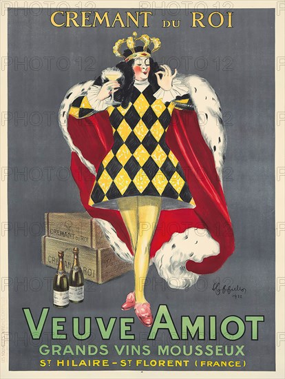 Veuve Amiot Cremant, 1922. Private Collection.