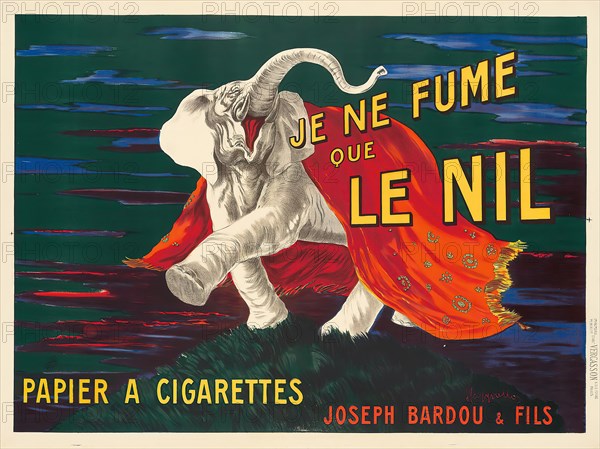Je ne fume que le Nil, 1912. Private Collection.