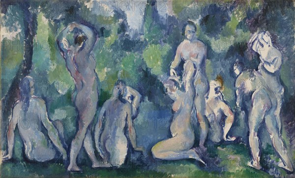 Women Bathing, c. 1895. Found in the collection of Ordrupgaard Museum, Charlottenlund.