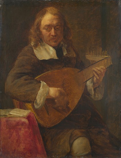 Hearing. From the Series The Five Senses, before 1661. Found in the collection of National Gallery, London.
