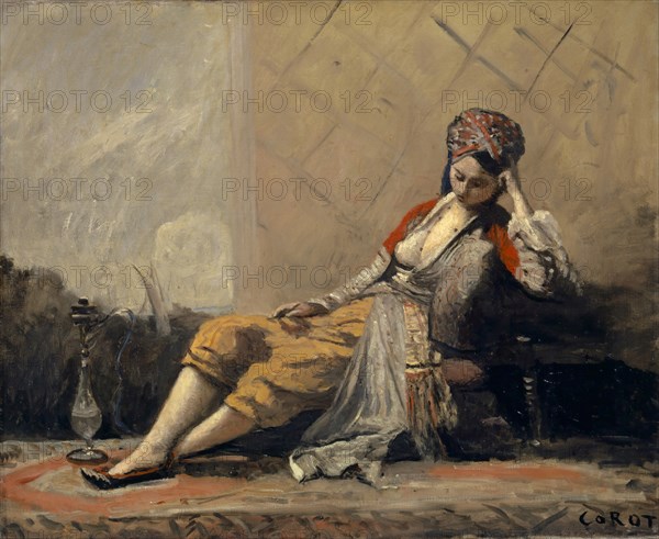 Odalisque, 1872-1873. Found in the collection of Art Museum Basel.