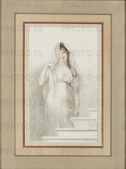 Portrait of Madame Récamier (1777-1849). Private Collection.