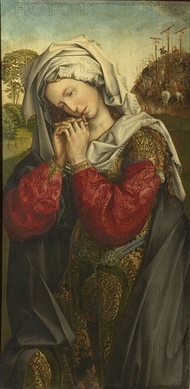 The Mourning Mary Magdalene, c. 1500. Found in the collection of Szepmuveszeti Muzeum, Budapest.