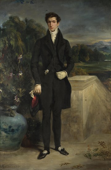 Portrait of Louis-Auguste Schwiter, 1826-1829. Found in the collection of National Gallery, London.