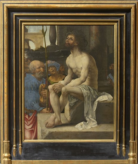 The Mocking of Christ, 1527. Found in the collection of Szepmuveszeti Muzeum, Budapest.