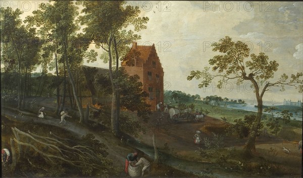 The Four Seasons: Summer, 1577. Found in the collection of Szepmuveszeti Muzeum, Budapest.