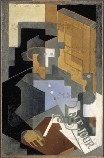 Man from Touraine, 1918. Found in the collection of Musée national d'art moderne, Centre Georges Pompidou, Paris.