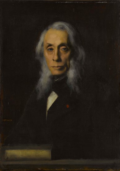 Portrait of Félix Ravaisson-Mollien (1813-1900) , 1889. Found in the collection of Petit Palais, Musée des Beaux-Arts de la Ville de Paris.
