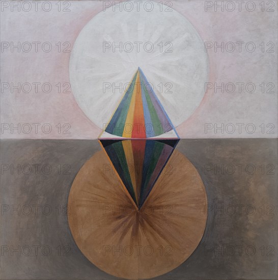 Group IX/SUW, The Swan, No. 12, 1915. Found in the collection of Courtesy of Stiftelsen Hilma af Klints Verk.
