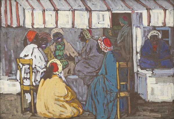 Mohrencafe, 1905. Private Collection.