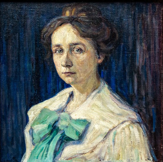 Gabriele Münter, 1905. Found in the collection of Städtische Galerie im Lenbachhaus, Munich.