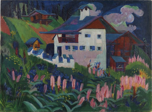 Our house, 1918-1922. Private Collection.