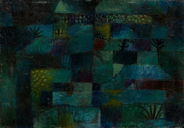 Terraced Garden, 1920. Found in the collection of Art Museum Basel.