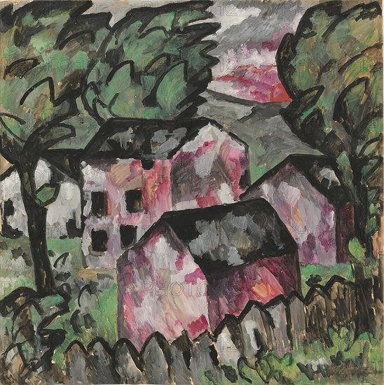 Landscape, 1911. Private Collection.