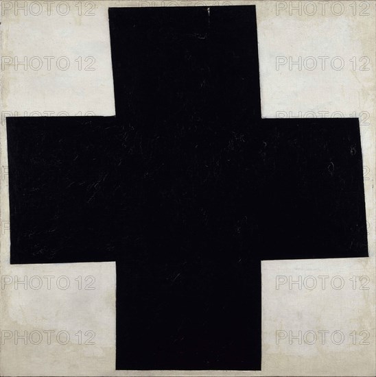 Black Cross (Croix noire), 1915. Found in the collection of Musée national d'art moderne, Centre Georges Pompidou, Paris.