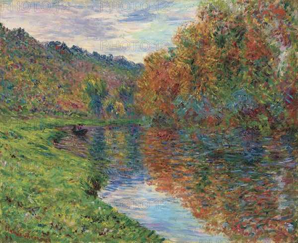 Le bras de Jeufosse, automne, 1884. Private Collection.