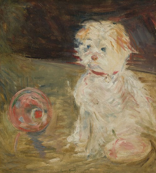 Chien au ballon. Private Collection.