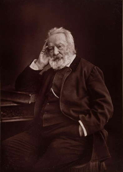 Portrait of Victor Hugo (1802-1885), 1878. Found in the collection of Maison de Victor Hugo.
