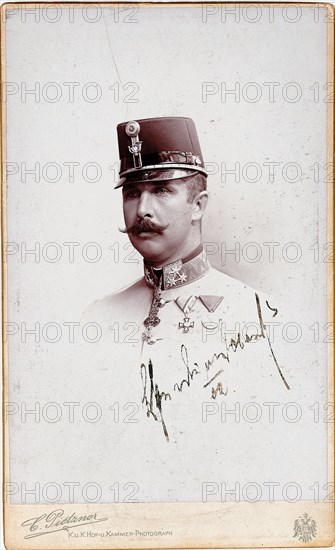 Archduke Franz Ferdinand of Austria, 1902. Private Collection.