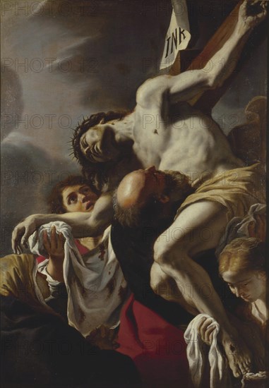 The Descent from the Cross, 1680s. Found in the collection of Fondazione De Vito.