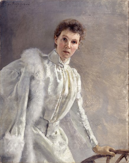 Self-Portrait, 1894. Found in the collection of Kunstmuseum Bern.
