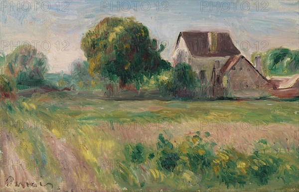 Maisons à Essoyes, c. 1890. Private Collection.