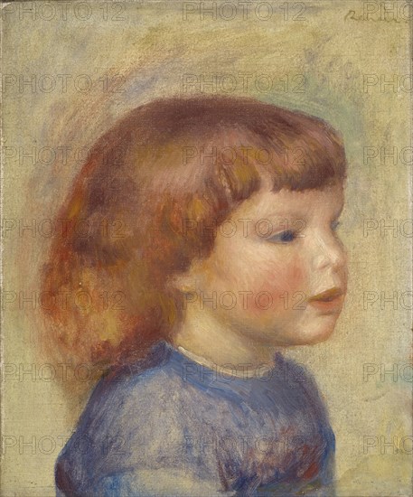 Tête d'enfant (Head of a child), c. 1906. Found in the collection of Art Museum Basel.