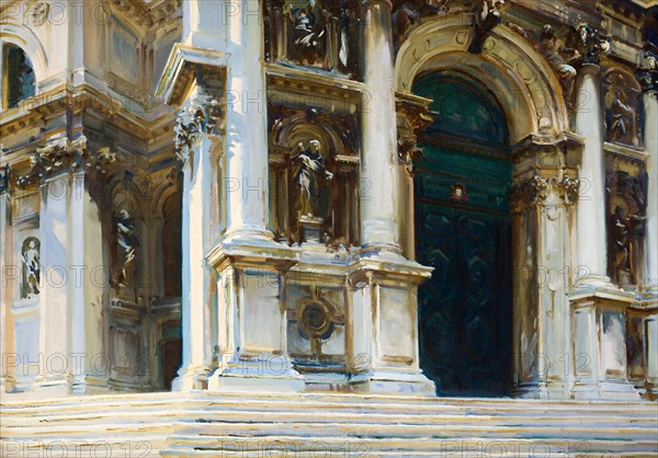 Santa Maria della Salute in Venice, 1909. Found in the collection of Johannesburg Art Gallery.