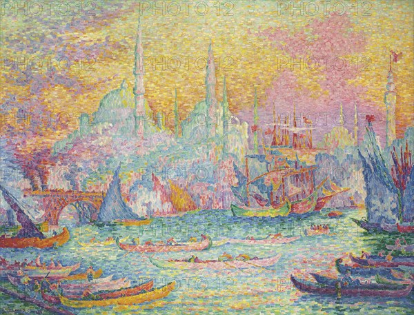 The Golden Horn, Constantinople, 1907. Private Collection.