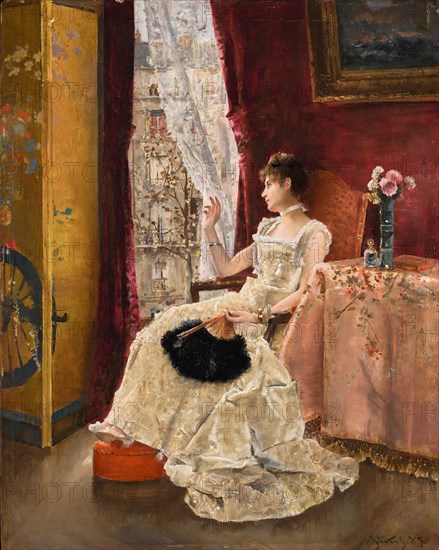 Rêverie, 1885. Private Collection.
