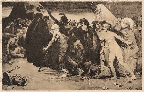 Le Chemin de la Mort (The Path of Death), c. 1898. Private Collection.