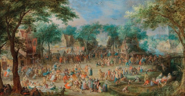 Village Feast of Saint George. Private Collection.