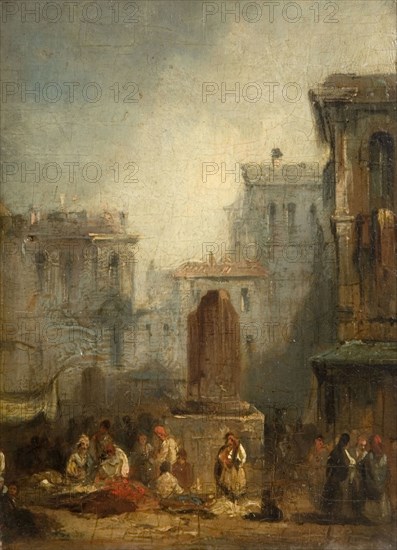 An Italian Town, 1822-28.