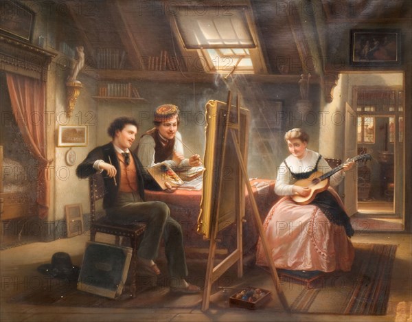 The Artist's Studio, 1869.