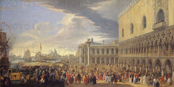 The Arrival of the Earl of Manchester in Venice, 1707-1710.